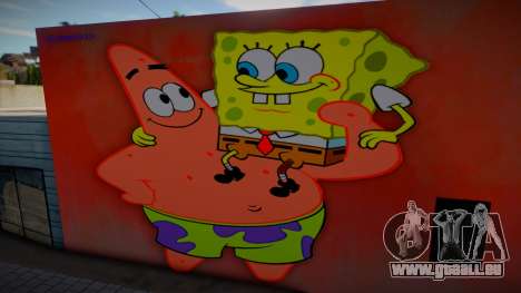 Spongebob Wall 5 pour GTA San Andreas