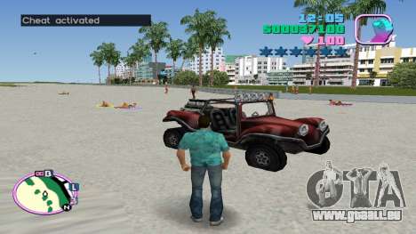 Voiture d’injection Spawn BF pour GTA Vice City