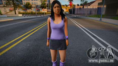 Sofyst HD with facial animation pour GTA San Andreas