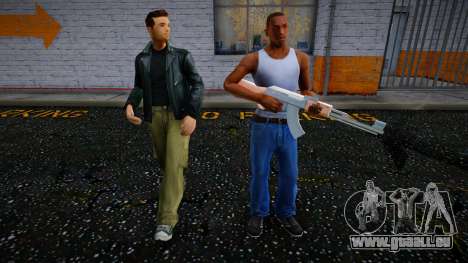 Call Claude from GTA III for your protection pour GTA San Andreas