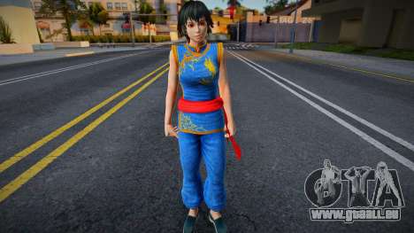 Dead Or Alive 5 - Pai Chan (Costume 1) v1 pour GTA San Andreas