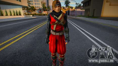 Dead Or Alive 5 - Hayate (Costume 3) v4 pour GTA San Andreas