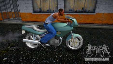Accroupissez-vous sur une moto pour GTA San Andreas