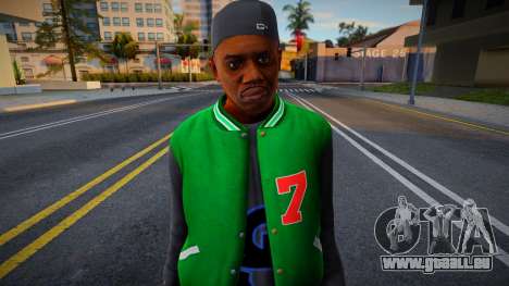 Fam9 with facial animation pour GTA San Andreas
