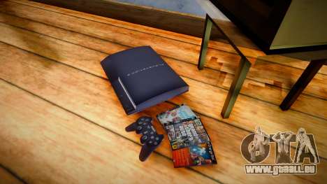Playstation 3 Black für GTA San Andreas