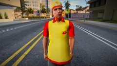 Wmypizz HD with facial animation pour GTA San Andreas