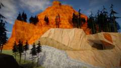 Nouvelles textures pour le Mont Chiliad pour GTA San Andreas