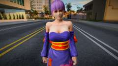 Dead Or Alive 5 - Ayane (Costume 3) v4 für GTA San Andreas