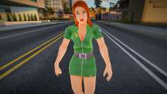 Female Soldier 1 from Street Fighter 5 pour GTA San Andreas