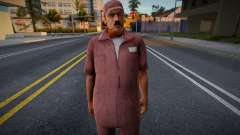 Janitor HD with facial animation für GTA San Andreas
