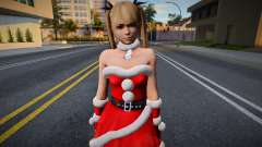 Dead Or Alive 5U - Marie Rose Santa Helper pour GTA San Andreas