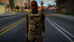 New Cop HD with facial animation für GTA San Andreas