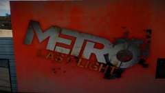 Metro 2033 Last Night Mural 3 für GTA San Andreas