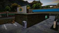 Topaz Energy Petrol Station (Dillimore) für GTA San Andreas