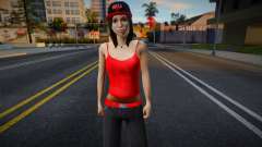 Katie Zhan HD with facial animation pour GTA San Andreas