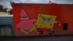 Spongebob Wall 6 pour GTA San Andreas