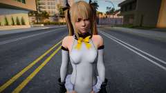 Dead Or Alive 5U - Marie Rose White BattleSuit pour GTA San Andreas