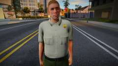 New Cop HD with facial animation v2 für GTA San Andreas