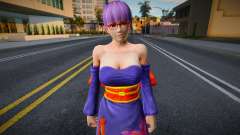 Dead Or Alive 5 - Ayane (Costume 3) v3 für GTA San Andreas