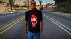 Mario Meme Shirt pour GTA San Andreas