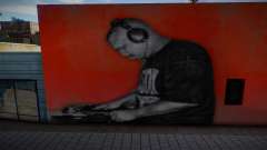 DJ Screw Wall Mural pour GTA San Andreas