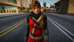 Dead Or Alive 5 - Hayate (Costume 3) v4 pour GTA San Andreas