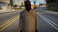 Homme afro-américain en costume pour GTA San Andreas
