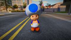 Tod Traje Azul de Super Mario 3D World de Wii U pour GTA San Andreas