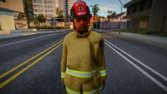 Lvfd1 HD with facial animation pour GTA San Andreas