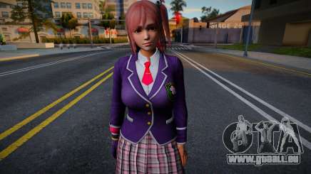 Dead Or Alive 5 Honoka Last Round - C1 School pour GTA San Andreas