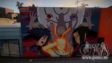 Dinding Naruto Shippuden Wall Naruto Shippuden pour GTA San Andreas