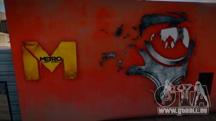 Metro 2033 Last Night Mural 2 pour GTA San Andreas