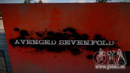 Avenged Sevenfold Wall V.2 pour GTA San Andreas