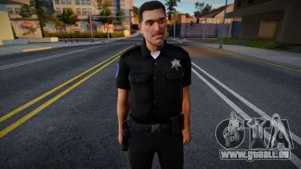Sfpd1 with facial animation pour GTA San Andreas