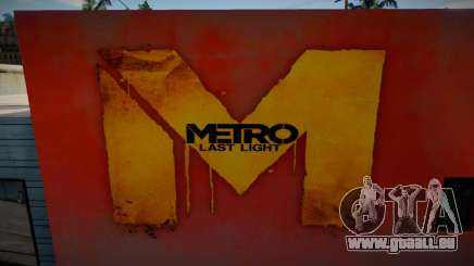 Metro 2033 Last Night Mural 1 pour GTA San Andreas