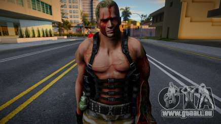 Jack Krauser HD version Retuxtured v9 pour GTA San Andreas