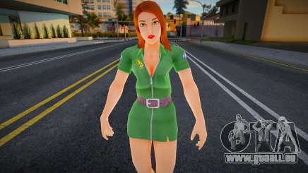 Female Soldier 1 from Street Fighter 5 pour GTA San Andreas