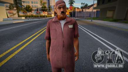 Janitor HD with facial animation für GTA San Andreas