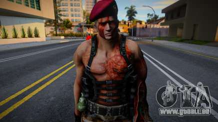 Jack Krauser HD version Retuxtured v4 pour GTA San Andreas