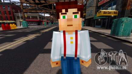 Jesse (Minecraft Story Mode) Male pour GTA 4