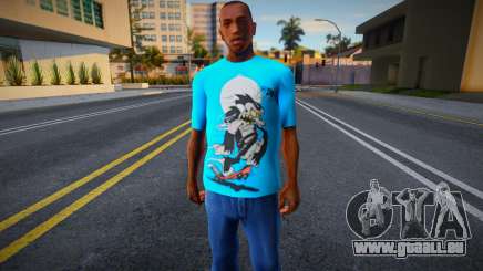 DC Skate Monkey T-Shirt pour GTA San Andreas