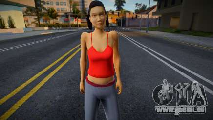Improved HD Katie Zhan für GTA San Andreas