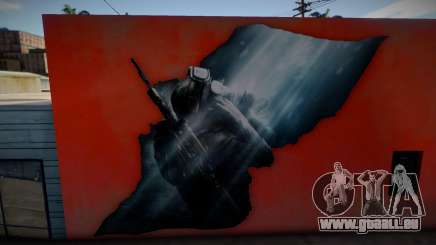 Metro 2033 Last Night Mural 4 pour GTA San Andreas