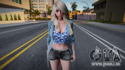 NieR Re[in] 2A - Cardigan Denim Hot Pants v2 pour GTA San Andreas