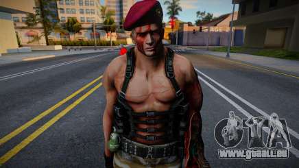 Jack Krauser HD version Retuxtured v6 pour GTA San Andreas