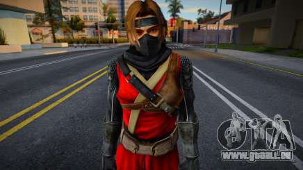 Dead Or Alive 5 - Hayate (Costume 3) v3 pour GTA San Andreas