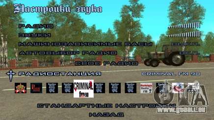 Radio GTA CR v.2.0 pour GTA San Andreas