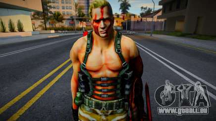 Jack Krauser HD version Retuxtured v11 pour GTA San Andreas