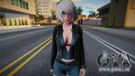 NieR Re[in] 2B - Crow Denim Jacket pour GTA San Andreas