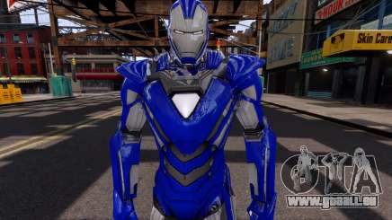 Iron Man Mark XXX Blue Steel (Irom Man) pour GTA 4